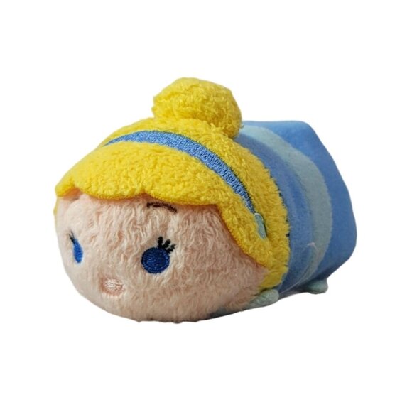 2/$15 Disney Cinderella Mini Plush 3.5" Princess Stackable Embroider Tsum Tsum - Picture 1 of 8